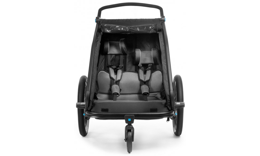 Dviračio priekaba Cube Double CMPT black - 9