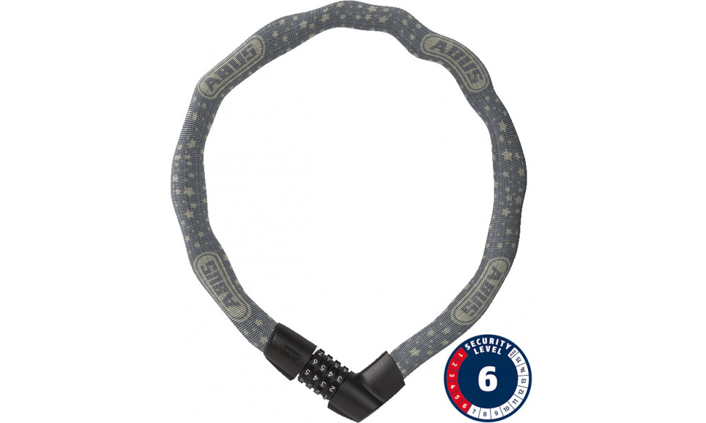 Spyna Abus Tresor 1385/75 grey star 