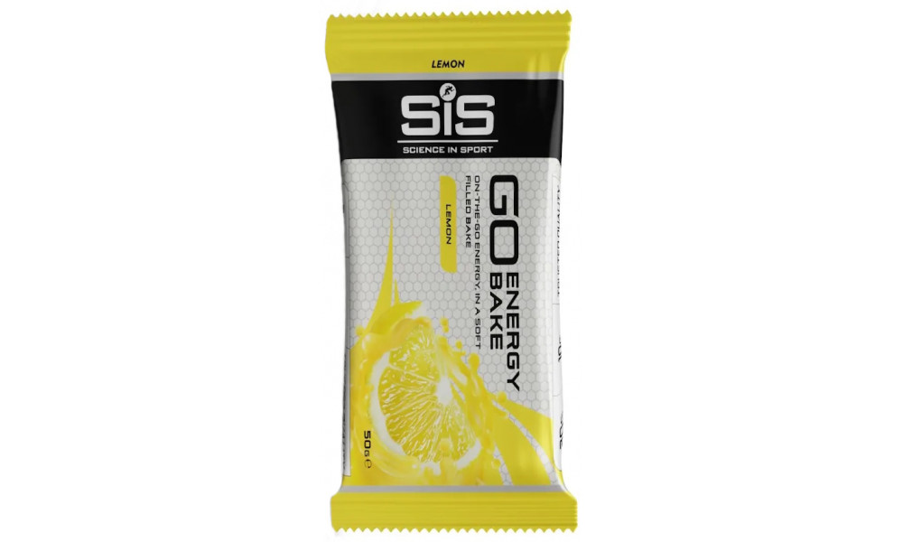 Energetinis batonėlis SiS Go Energy Bake Lemon 50g - 1