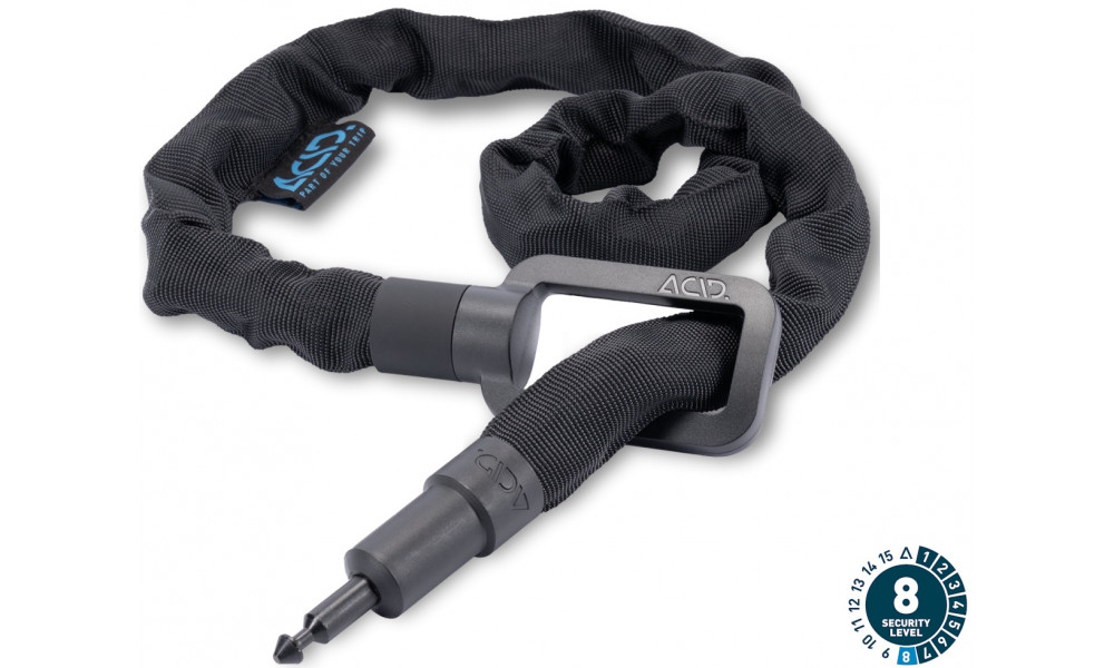 Grandinė spynai ACID Pro 100 Extension 6x1000mm for Latch 6078 