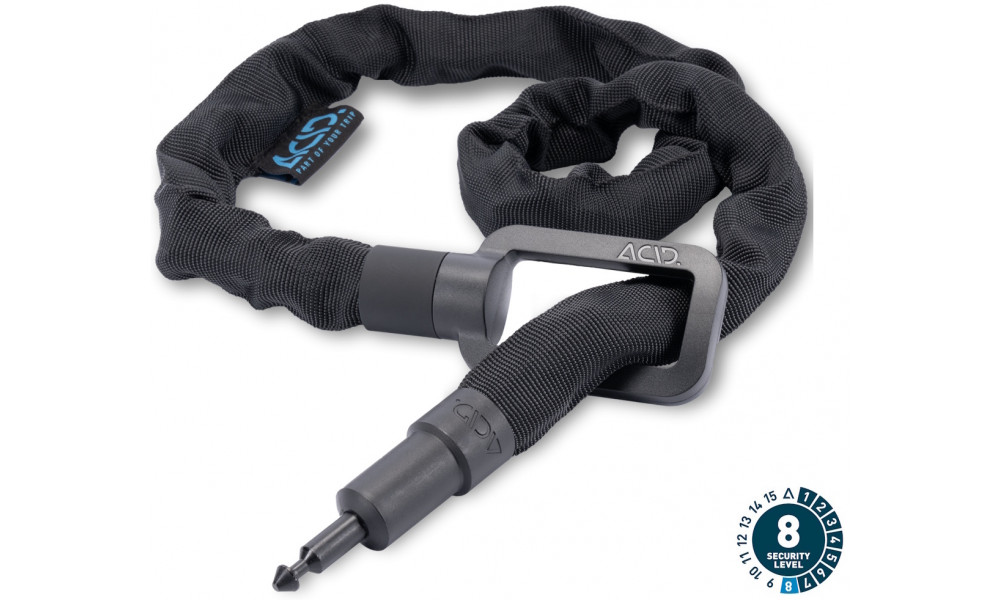 Grandinė spynai ACID Pro 150 Extension 6x1500mm for Latch 6078 