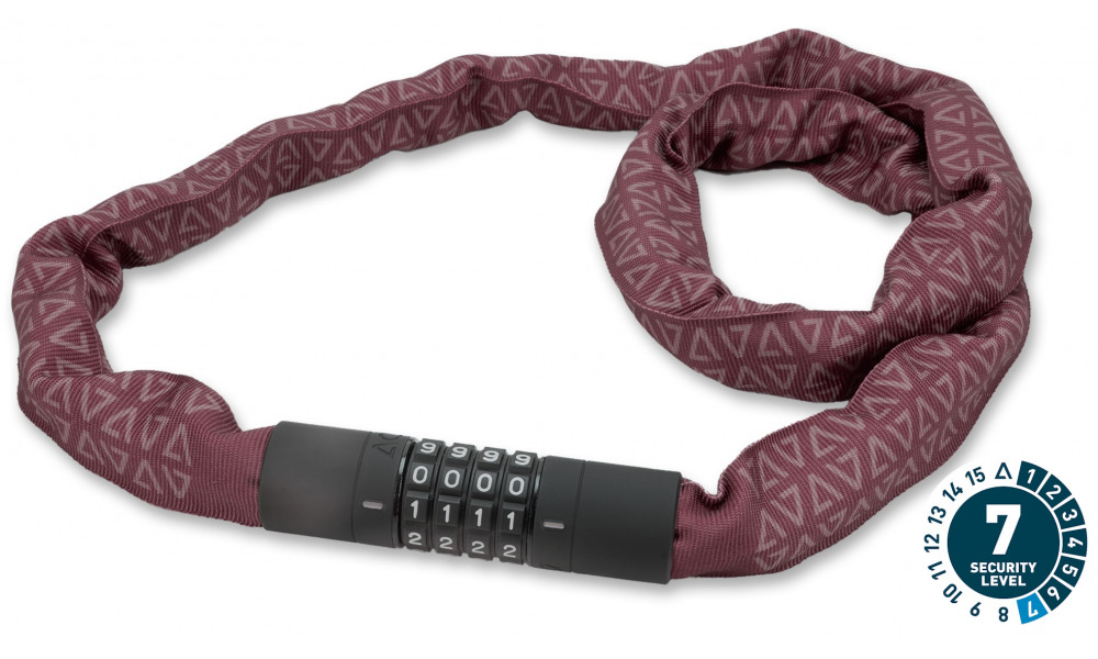 Spyna ACID chain combination Corvid C120 6x1200mm red - 1