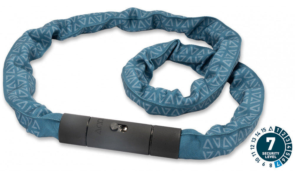 Spyna ACID chain Corvid K120 6x1200mm blue - 1