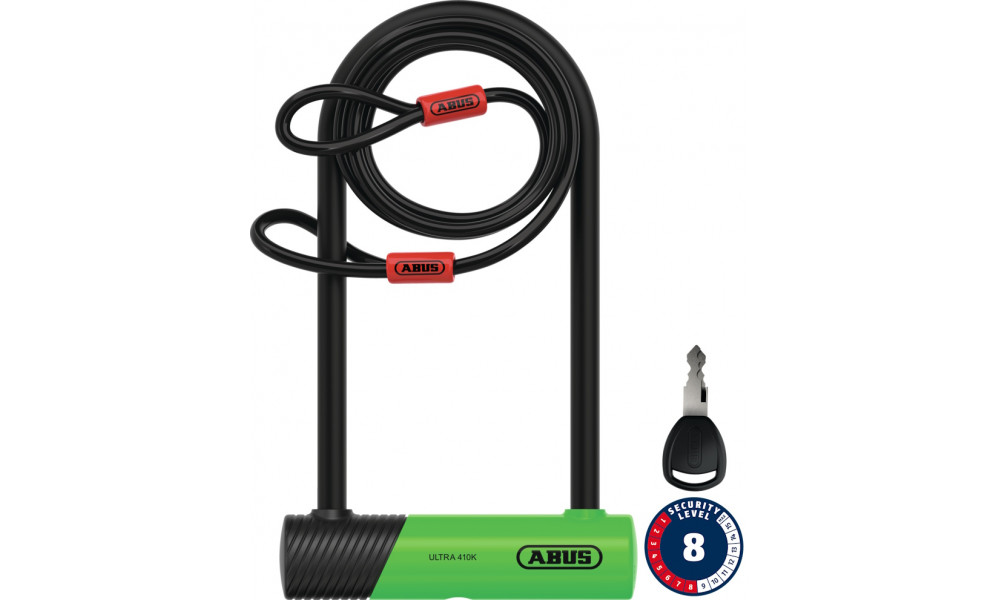 Spyna Abus Ultra 410K/170HB230 green SH + Cobra 10/120 