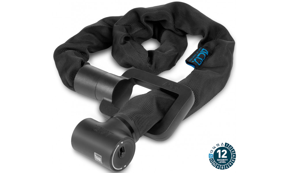 Spyna ACID chain Solid Pro K120 Cargo 8x1200mm black - 1