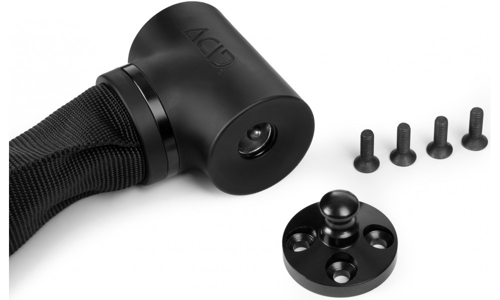 Spyna ACID chain Solid Pro K120 Cargo 8x1200mm black - 4