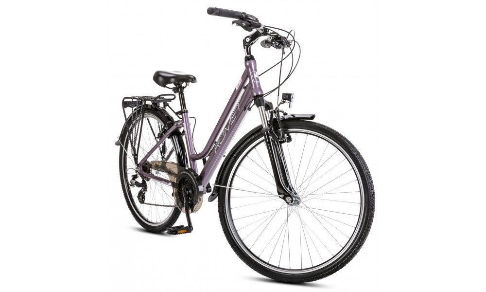 Dviratis Romet Gazela 26 1 2025 violet-pink - 6