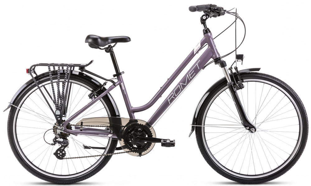Dviratis Romet Gazela 26 1 2025 violet-pink - 7