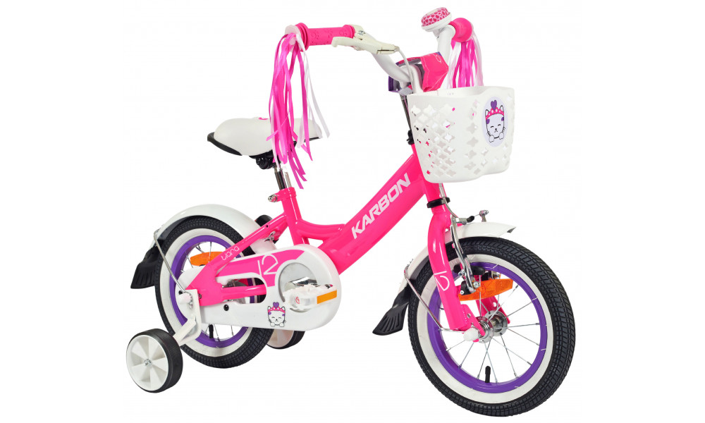 Dviratis Karbon Tiara 12 pink - 2