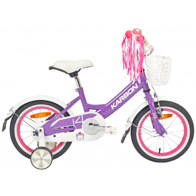 Dviratis Karbon Tiara 14 violet