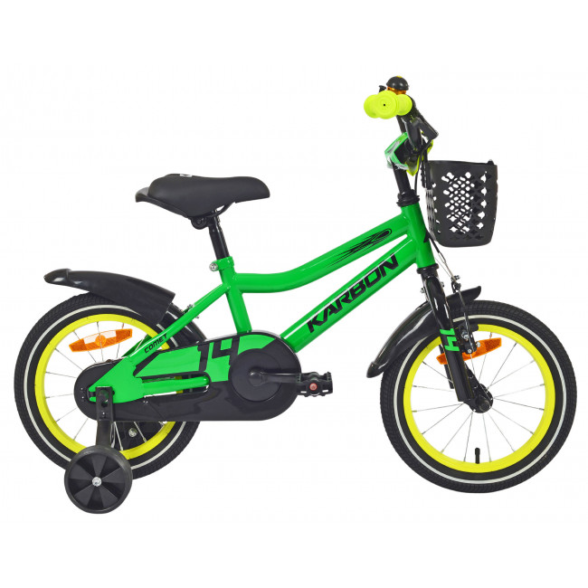 Dviratis Karbon Comet 14 green neon