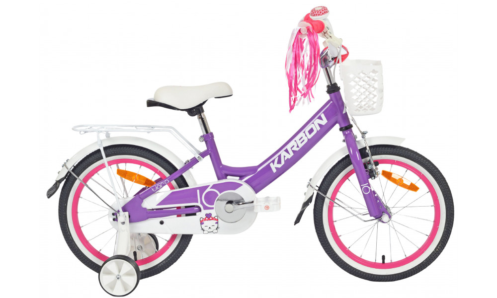 Dviratis Karbon Tiara 16 violet - 1