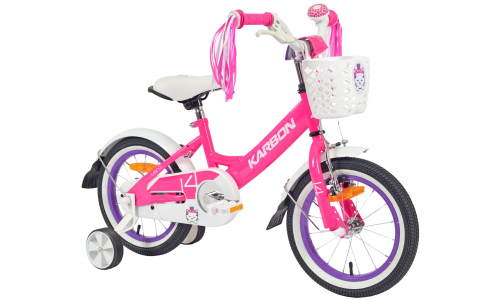 Dviratis Karbon Tiara 14 pink - 2