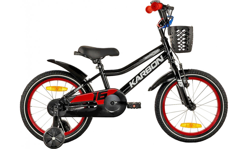 Dviratis Karbon Comet 16 black 