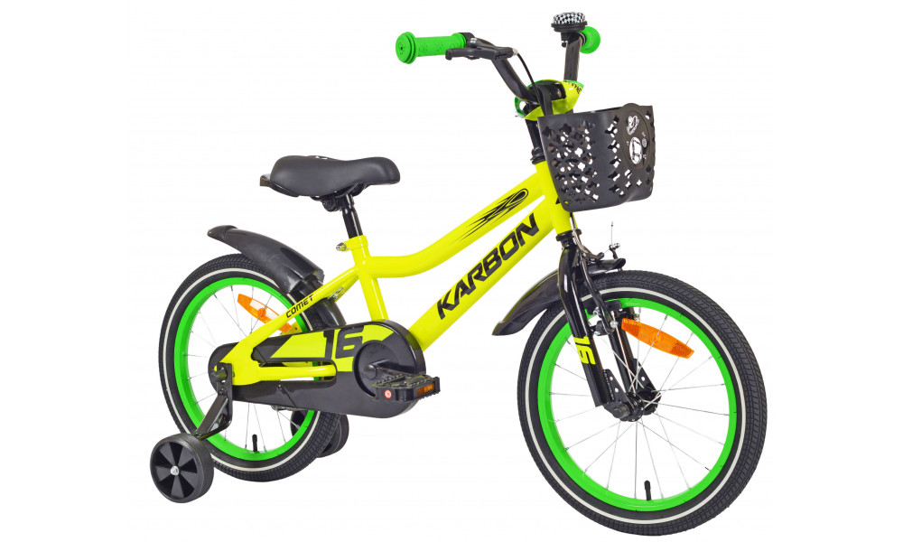 Dviratis Karbon Comet 16 lime - 9
