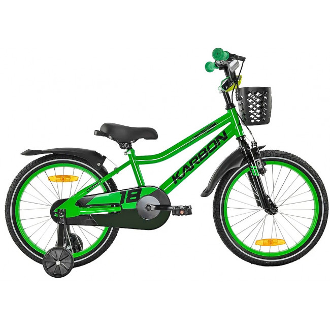 Dviratis Karbon Comet 18 green neon
