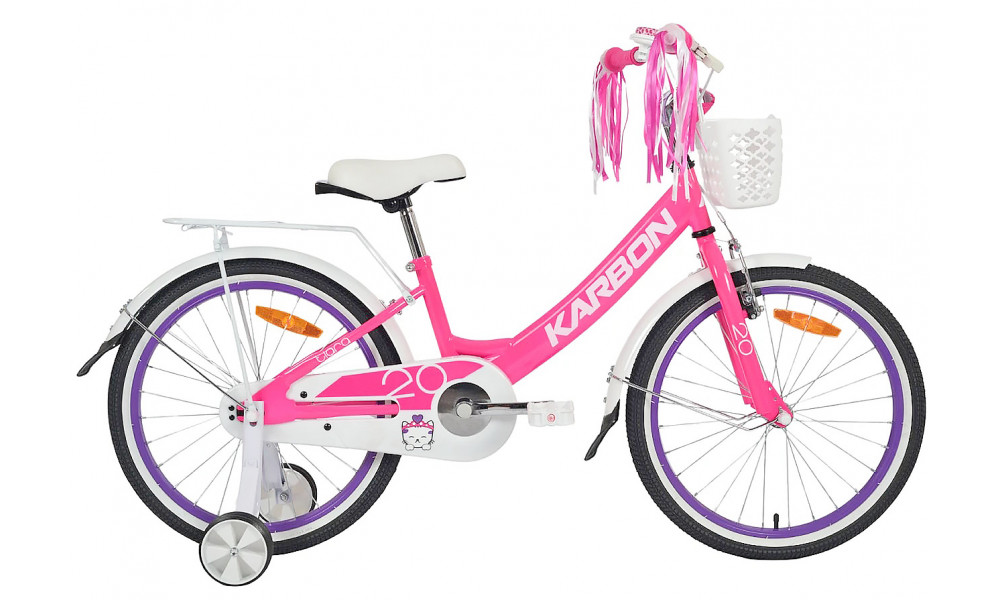 Dviratis Karbon Tiara 20 pink - 1