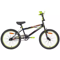 Dviratis Karbon BMX 20 black-lime