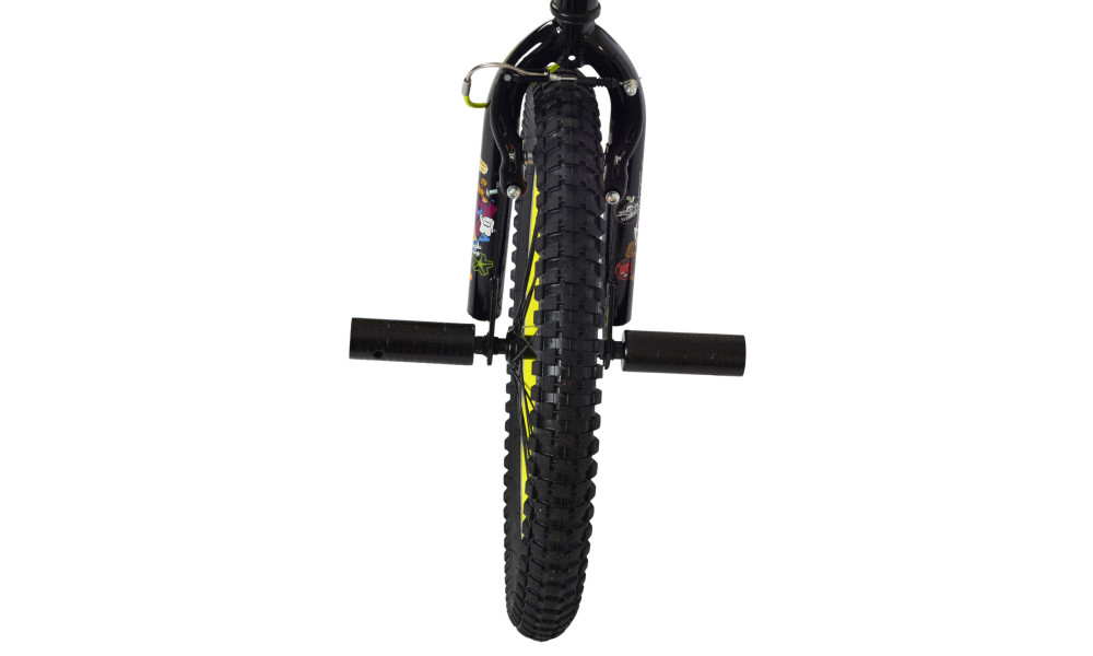 Dviratis Karbon BMX 20 black-lime - 2