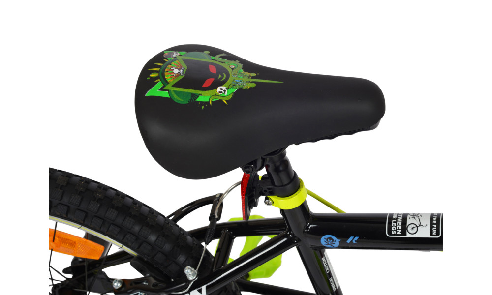 Dviratis Karbon BMX 20 black-lime - 3