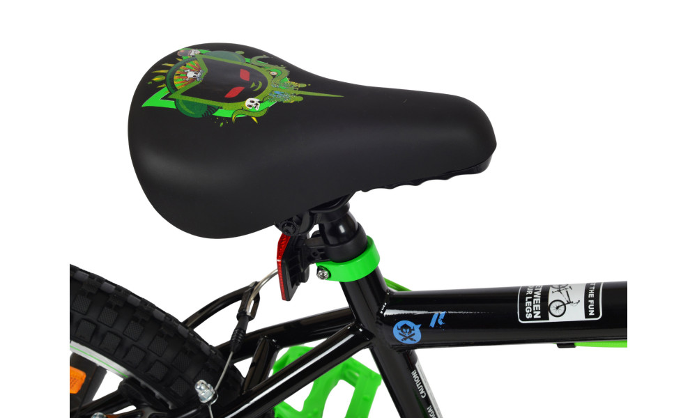 Dviratis Karbon BMX 20 black-green - 7
