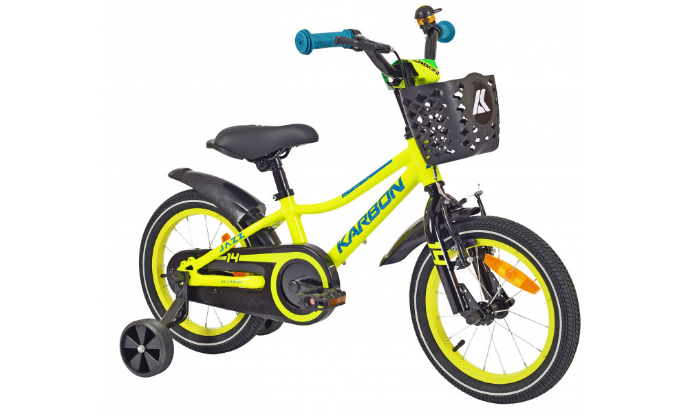 Dviratis Karbon Jazz 14 lime - 8