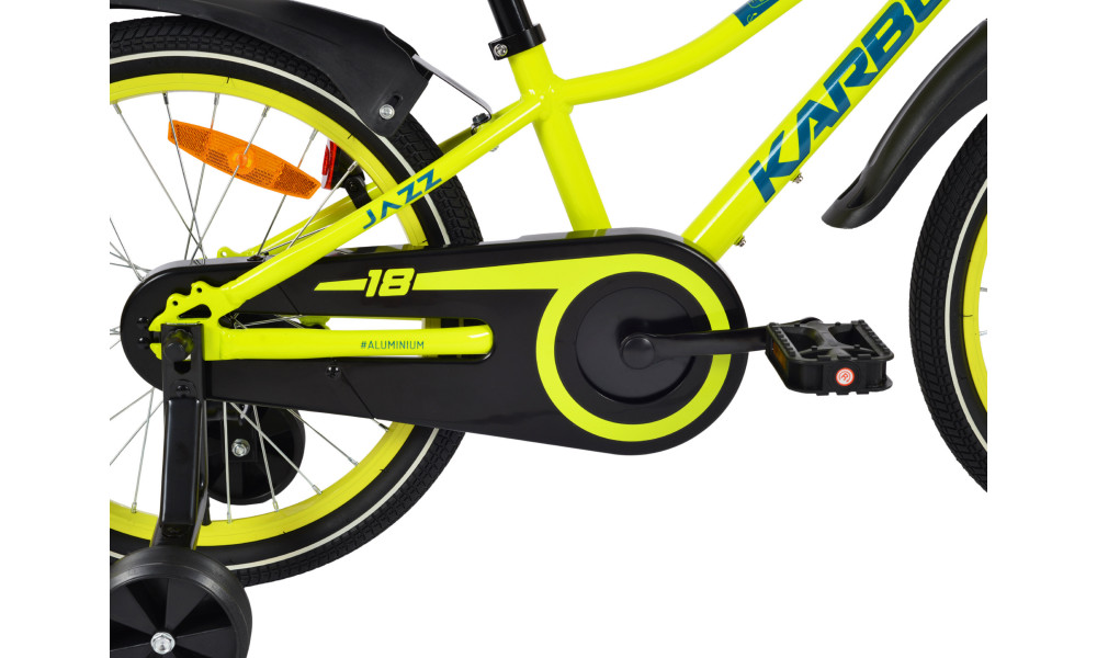 Dviratis Karbon Jazz 18 lime - 2