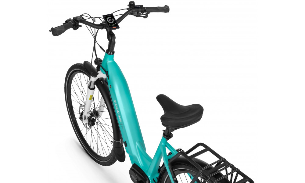 Elektrinis dviratis Ecobike D2 City Menthol 672Wh - 5