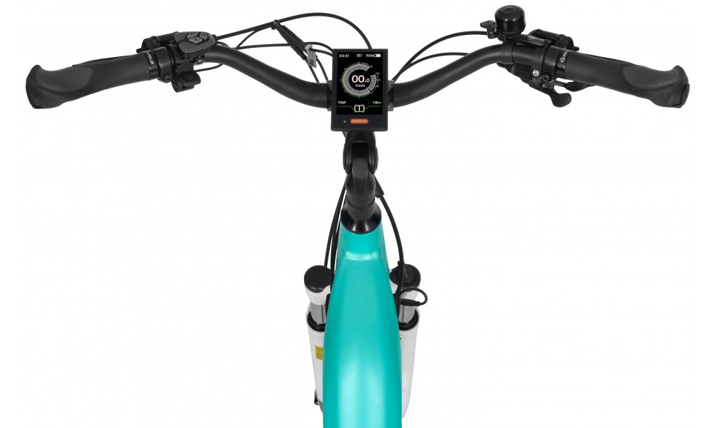 Elektrinis dviratis Ecobike D2 City Menthol 672Wh - 6