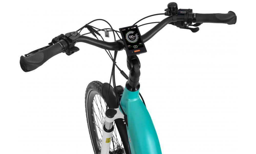 Elektrinis dviratis Ecobike D2 City Menthol 672Wh - 7