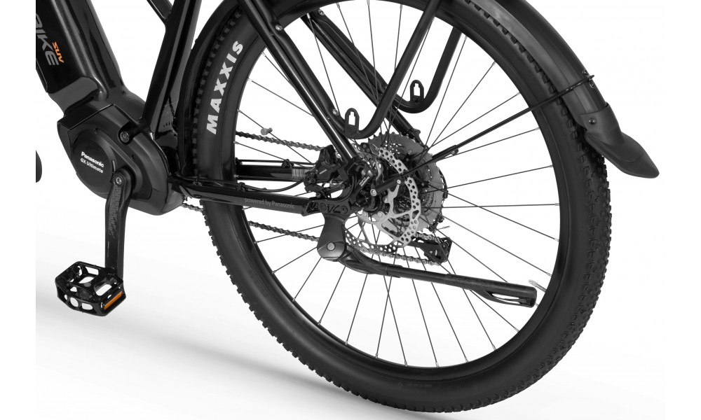 Elektrinis dviratis Ecobike Expedition SUV Black 720Wh - 4