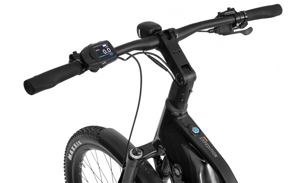 Elektrinis dviratis Ecobike Expedition SUV Black 720Wh - 6