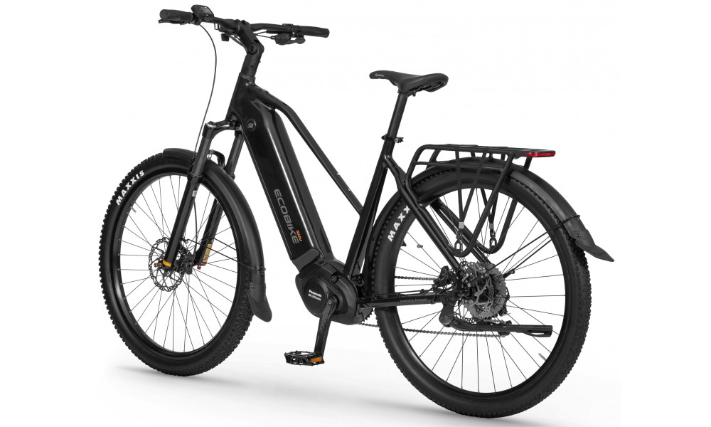 Elektrinis dviratis Ecobike Expedition SUV Black 720Wh - 13