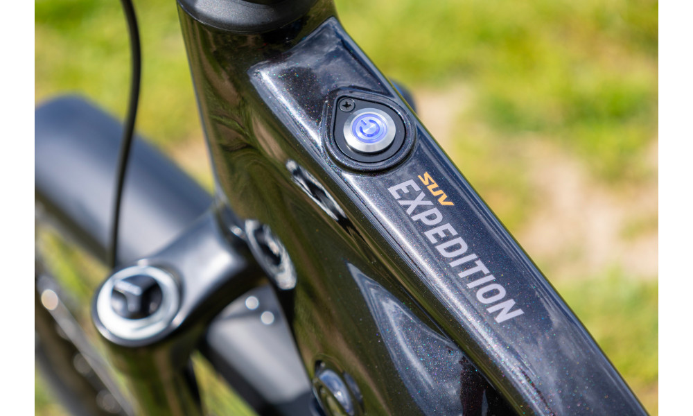 Elektrinis dviratis Ecobike Expedition SUV Black 720Wh - 19