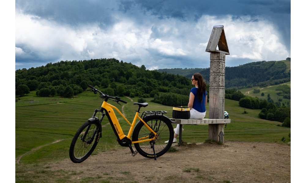 Elektrinis dviratis Ecobike Expedition SUV Yellow 720Wh - 5