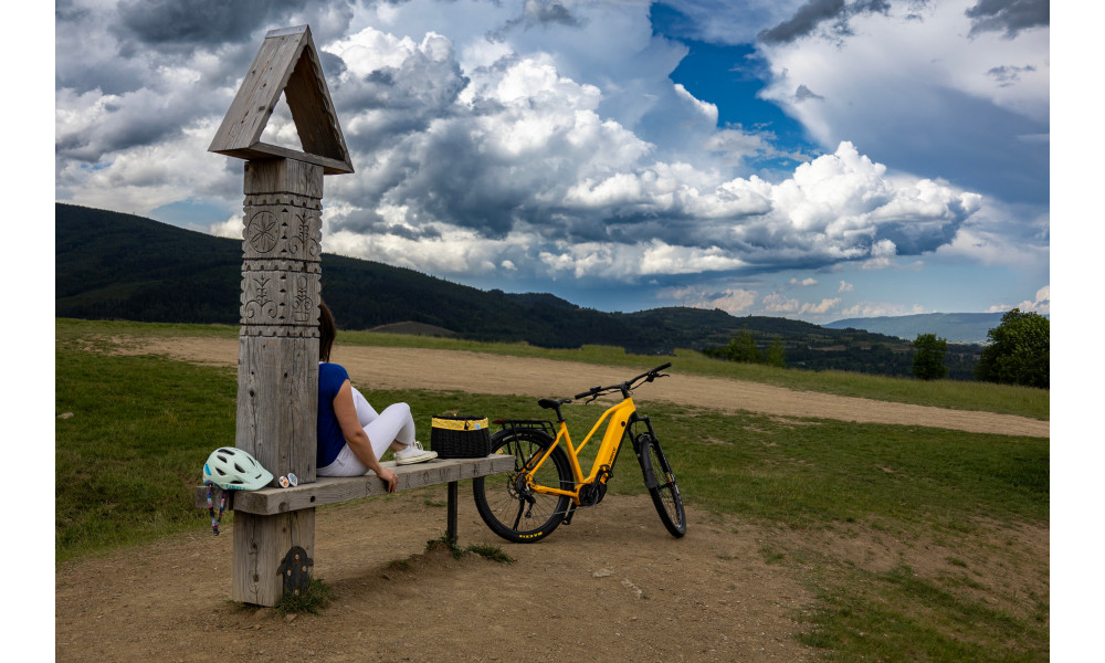 Elektrinis dviratis Ecobike Expedition SUV Yellow 720Wh - 6