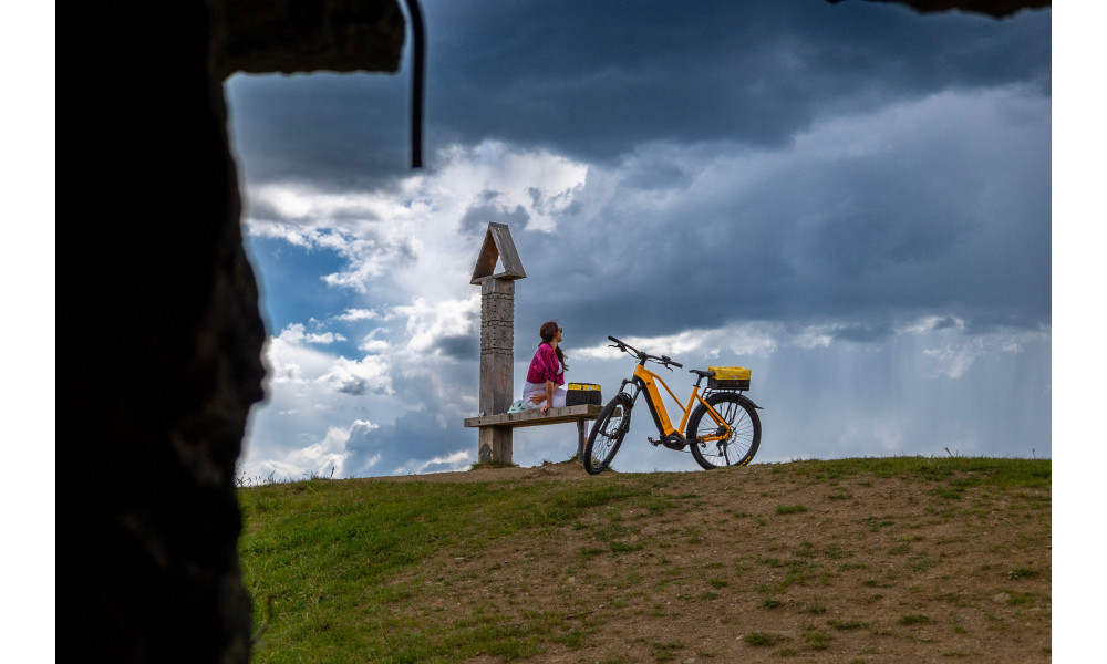 Elektrinis dviratis Ecobike Expedition SUV Yellow 1080Wh - 8