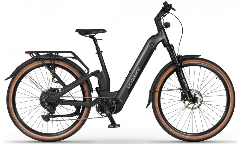 Elektrinis dviratis Ecobike Flex Black 900Wh - 1