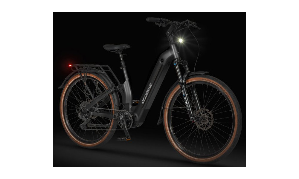 Elektrinis dviratis Ecobike Flex Black 900Wh - 8
