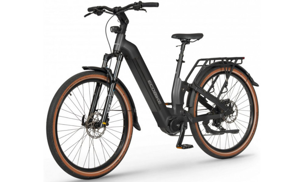 Elektrinis dviratis Ecobike Flex Black 900Wh - 9