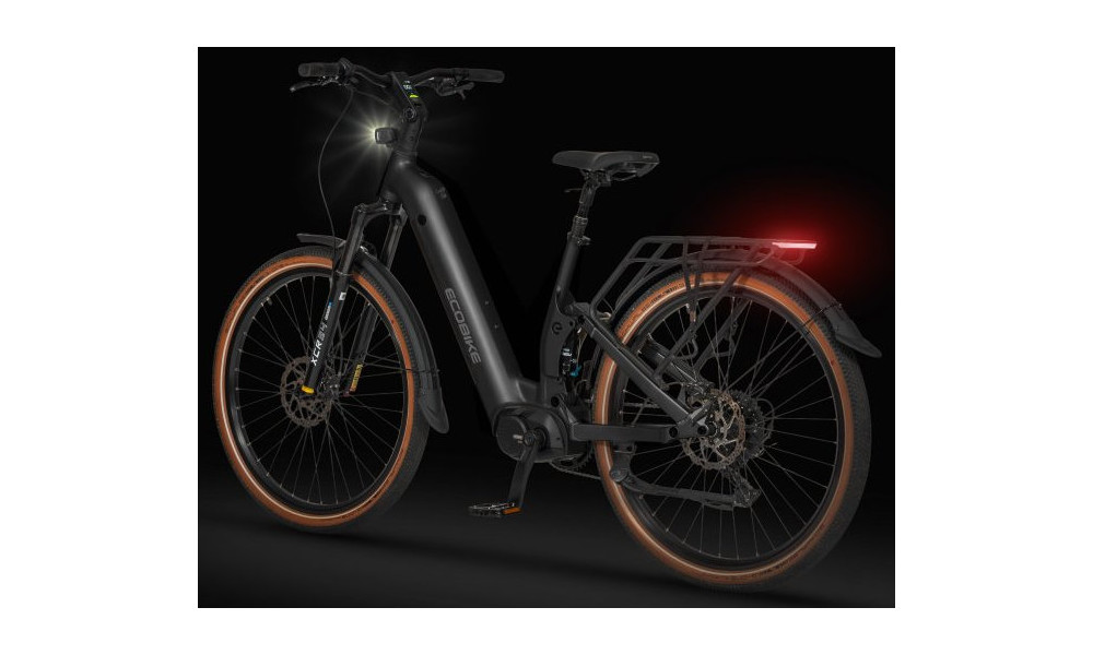 Elektrinis dviratis Ecobike Flex Black 900Wh - 10