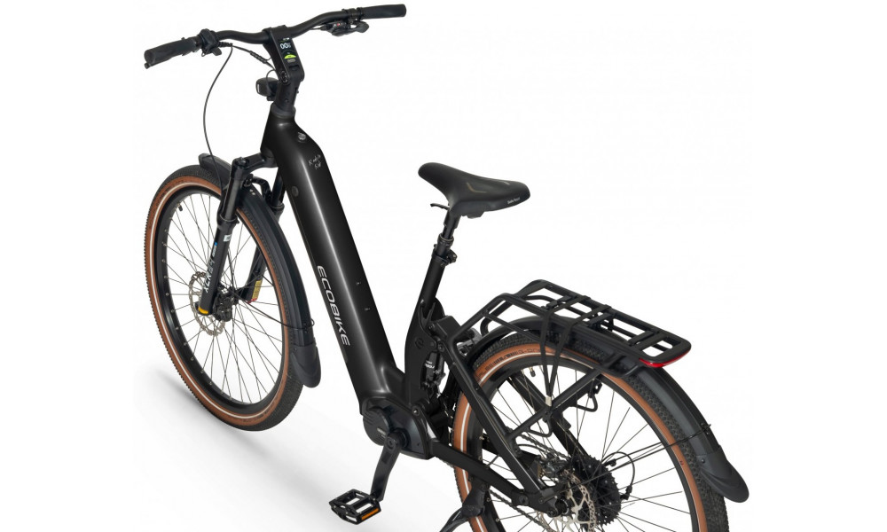 Elektrinis dviratis Ecobike Flex Black 900Wh - 11