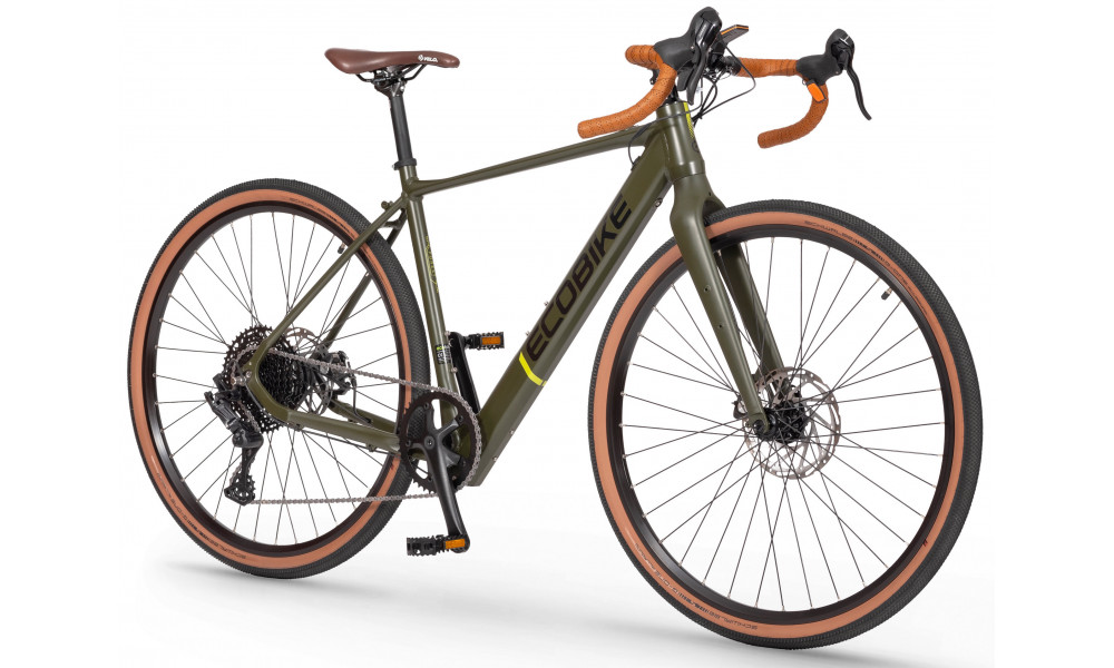 Elektrinis dviratis Ecobike Forest Plus 10 + 7 Ah 601WH - 4