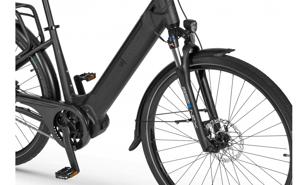 Elektrinis dviratis Ecobike LX Black 556.8Wh - 2