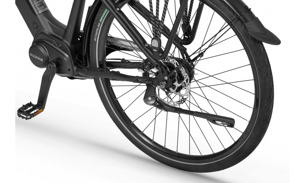 Elektrinis dviratis Ecobike LX Black 672Wh - 11