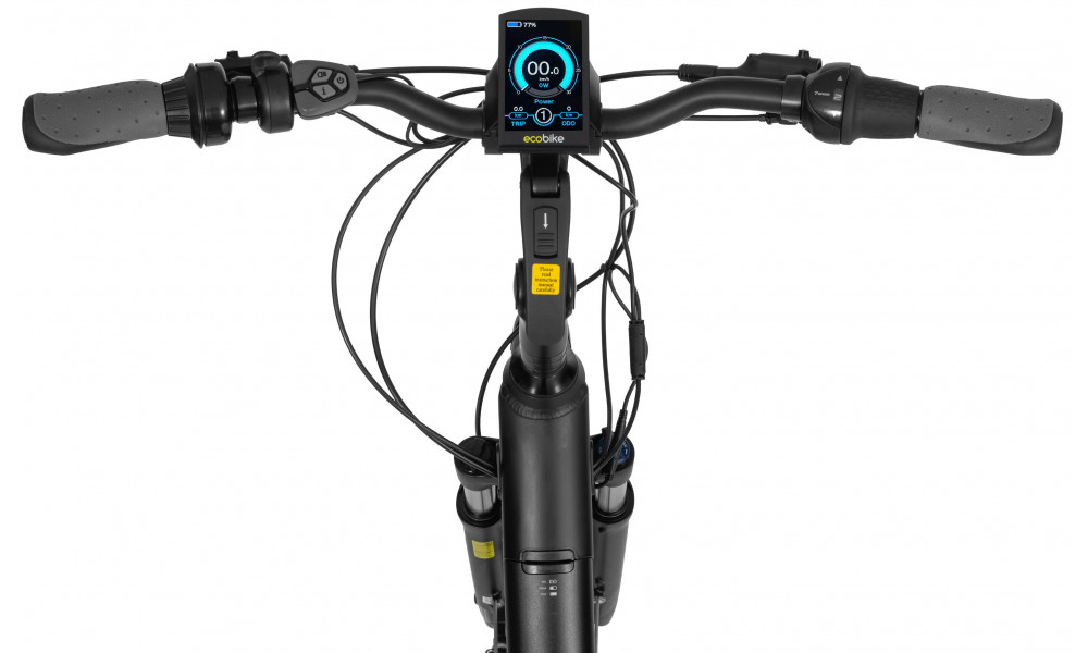 Elektrinis dviratis Ecobike LX Black V2 556.8Wh - 6