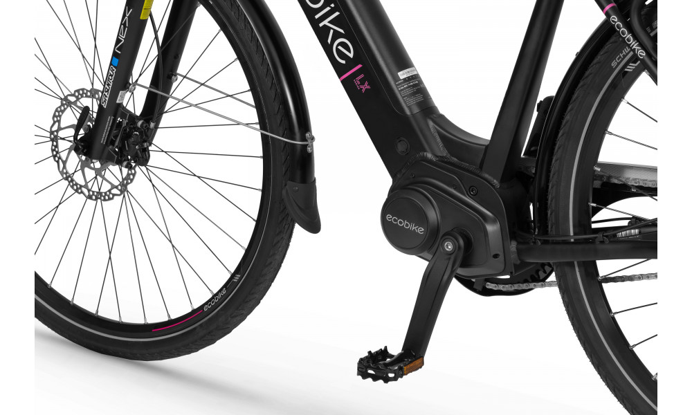 Elektrinis dviratis Ecobike LX Black V2 556.8Wh - 8