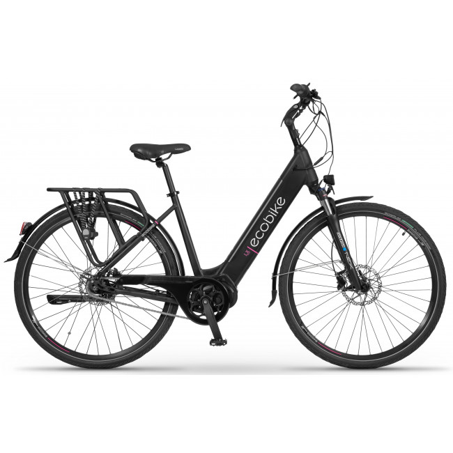 Elektrinis dviratis Ecobike LX Black V2 672Wh