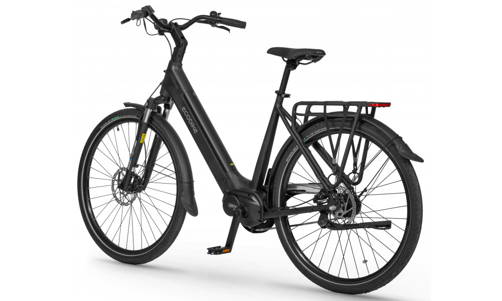 Elektrinis dviratis Ecobike LX100 Automatic Black 504Wh - 4