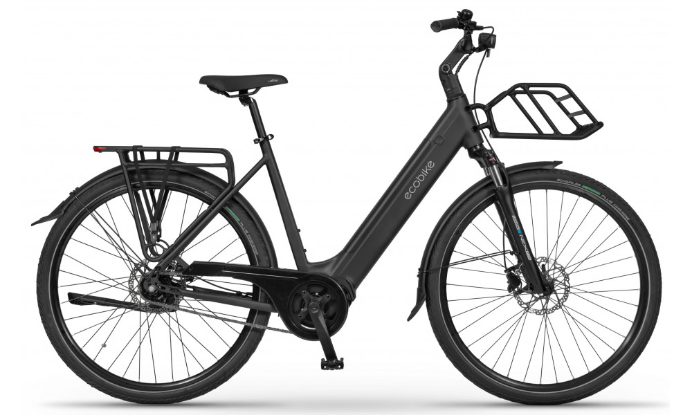 Elektrinis dviratis Ecobike LX100 Automatic Black 504Wh - 6